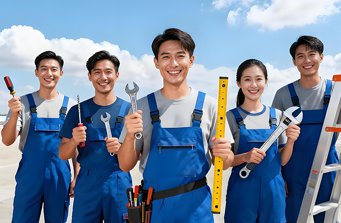 有保障的施工售后