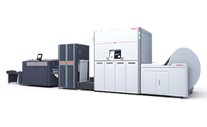 数码喷墨轮换印刷机